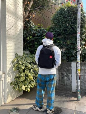 Manhattan Portage Staffさん(メンズ・172cm)の冬コーディネート