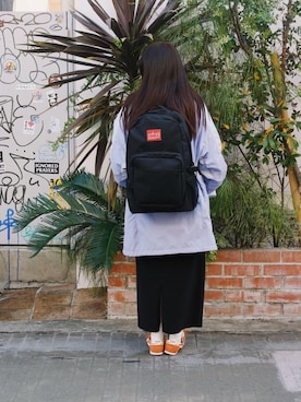 「定番人気」｜Manhattan Portage Staffさん（レディース・151cm）の冬コーディネート