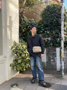 Manhattan Portage Staffさん（メンズ・172cm）の冬コーディネート
