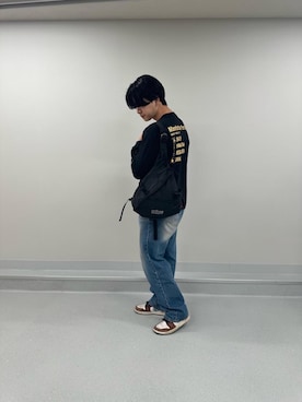 Manhattan Portage Staffさん（メンズ・180cm）の冬コーディネート