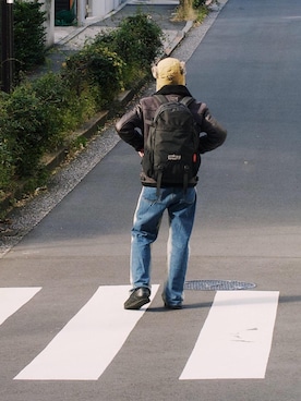 「通学スタイル」｜Manhattan Portage Staffさん（メンズ・172cm）の冬コーディネート
