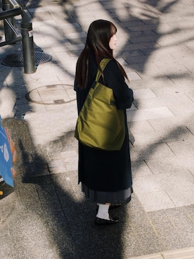 「Manhattan Portage BLACK LABEL」｜Manhattan Portage Staffさん（レディース・151cm）の冬コーディネート