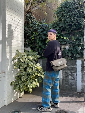 「定番人気」｜Manhattan Portage Staffさん（メンズ・172cm）の冬コーディネート