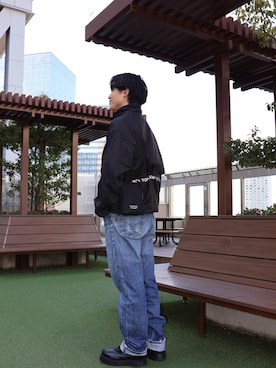 Manhattan Portage Staffさん(メンズ・175cm)の冬コーディネート