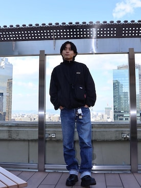 Manhattan Portage Staffさん(メンズ・175cm)の冬コーディネート