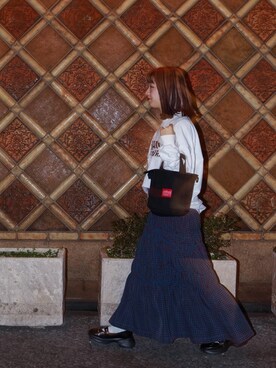 Manhattan Portage Staffさん（レディース・153cm）の冬コーディネート