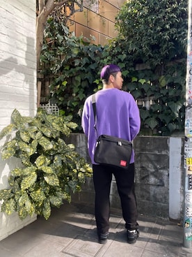 「通学スタイル」｜Manhattan Portage Staffさん（メンズ・172cm）の冬コーディネート