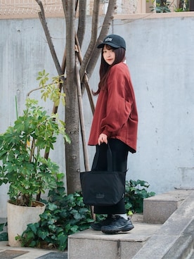 「定番人気」｜Manhattan Portage Staffさん（レディース・151cm）の冬コーディネート