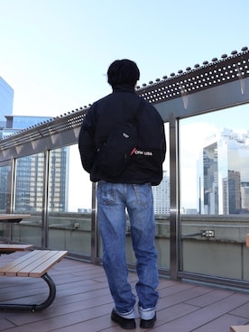 Manhattan Portage Staffさん(メンズ・175cm)の冬コーディネート