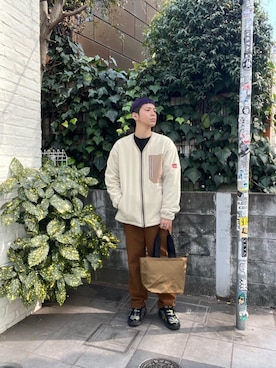 Manhattan Portage Staffさん（メンズ・172cm）の冬コーディネート