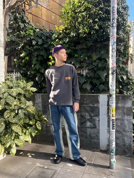 Manhattan Portage Staffさん（メンズ・172cm）の冬コーディネート