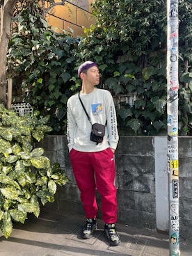 Manhattan Portage Staffさん（メンズ・172cm）の冬コーディネート