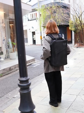 「新生活」｜Manhattan Portage Staffさん（レディース・150cm）の冬コーディネート