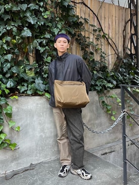 「通学スタイル」｜Manhattan Portage Staffさん（メンズ・172cm）の冬コーディネート