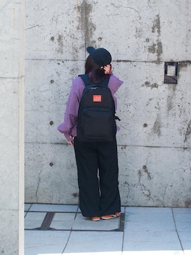 「新生活」｜Manhattan Portage Staffさん（レディース・151cm）の冬コーディネート