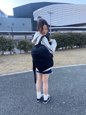 「新生活」｜Manhattan Portage Staffさん（レディース・153cm）の冬コーディネート