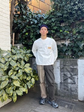 Manhattan Portage Staffさん（メンズ・172cm）の春コーディネート