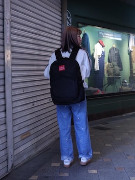 「新生活」｜Manhattan Portage Staffさん（レディース・153cm）の春コーディネート
