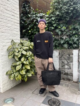 「通学スタイル」｜Manhattan Portage Staffさん（メンズ・172cm）の春コーディネート