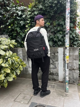 「通学スタイル」｜Manhattan Portage Staffさん（メンズ・172cm）の春コーディネート