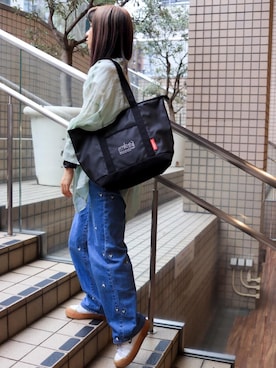 Manhattan Portage Staffさん(レディース・153cm)の夏コーディネート