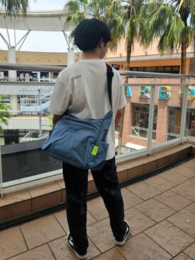 「アパレル」｜Manhattan Portage Staffさん（メンズ・163cm）の夏コーディネート