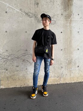 「アパレル」｜Manhattan Portage Staffさん（メンズ・165cm）の夏コーディネート