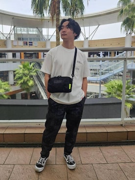 「アパレル」｜Manhattan Portage Staffさん（メンズ・163cm）の夏コーディネート