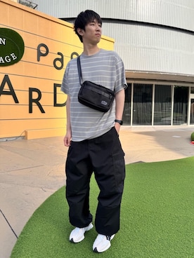「Manhattan Portage BLACK LABEL」｜Manhattan Portage Staffさん（メンズ・181cm）の夏コーディネート