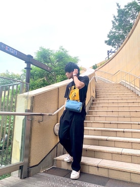 「定番人気」｜Manhattan Portage Staffさん（メンズ・177cm）の夏コーディネート