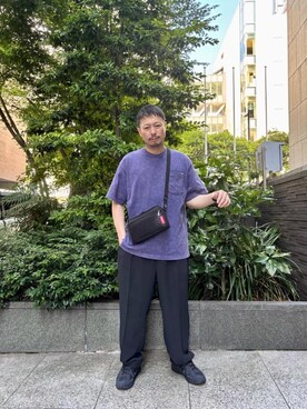Manhattan Portage Staffさん（メンズ・178cm）の夏コーディネート