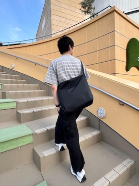 「Manhattan Portage BLACK LABEL」｜Manhattan Portage Staffさん（メンズ・181cm）の夏コーディネート