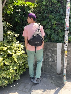 「定番人気」｜Manhattan Portage Staffさん（メンズ・172cm）の夏コーディネート