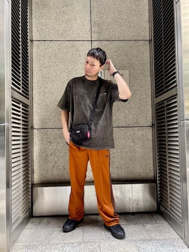 Manhattan Portage Staffさん(メンズ・178cm)の夏コーディネート