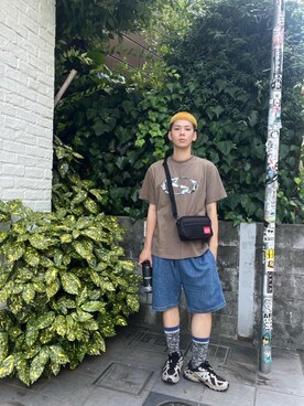 Manhattan Portage Staffさん（メンズ・172cm）の夏コーディネート