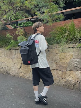 Manhattan Portage Staffさん（メンズ・170cm）の夏コーディネート