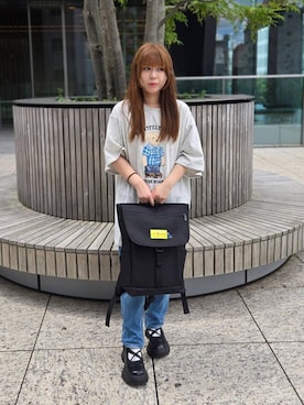 Manhattan Portage Staffさん（レディース・148cm）の夏コーディネート