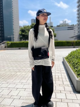 Manhattan Portage Staffさん（レディース・155cm）の夏コーディネート