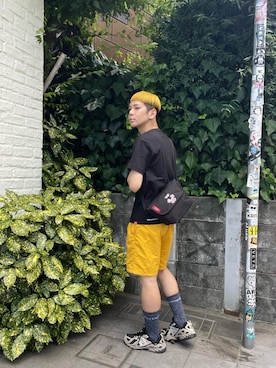 「Manhattan Portage」｜Manhattan Portage Staffさん（メンズ・172cm）の夏コーディネート