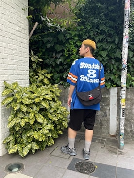 「Manhattan Portage」｜Manhattan Portage Staffさん（メンズ・172cm）の夏コーディネート