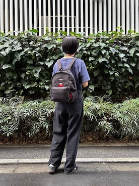 「Manhattan Portage」｜Manhattan Portage Staffさん（レディース・162cm）の夏コーディネート