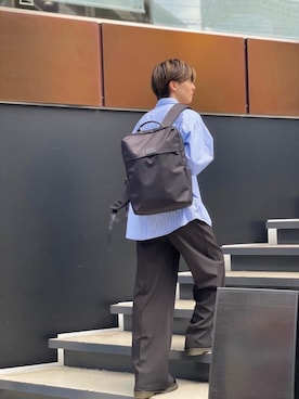 Manhattan Portage Staffさん(メンズ・170cm)の夏コーディネート