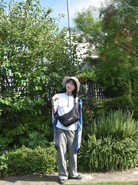 「Manhattan Portage」｜Manhattan Portage Staffさん（レディース・162cm）の夏コーディネート