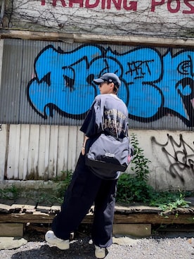 「Manhattan Portage」｜Manhattan Portage Staffさん（メンズ・170cm）の夏コーディネート