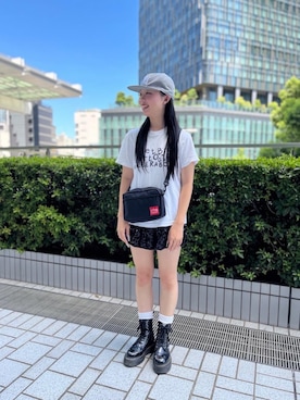 「定番人気」｜Manhattan Portage Staffさん（レディース・155cm）の夏コーディネート