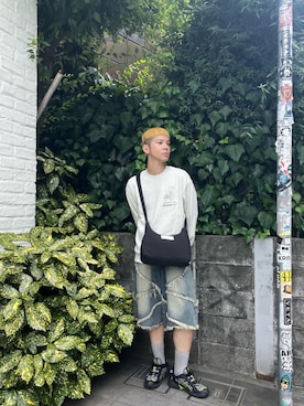 Manhattan Portage Staffさん（メンズ・172cm）の夏コーディネート