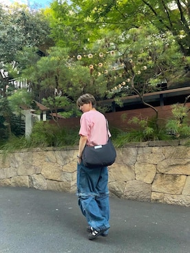 「アパレル」｜Manhattan Portage Staffさん（メンズ・170cm）の夏コーディネート