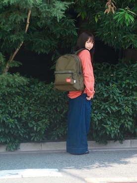 「Manhattan Portage」｜Manhattan Portage Staffさん（レディース・151cm）の夏コーディネート