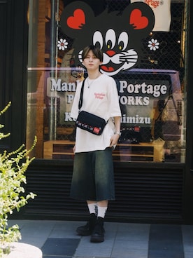Manhattan Portage Staffさん（メンズ・170cm）の夏コーディネート