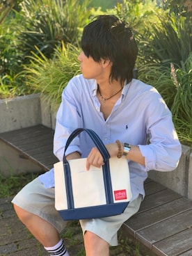 「定番人気」｜Manhattan Portage Staffさん（メンズ・177cm）の秋コーディネート